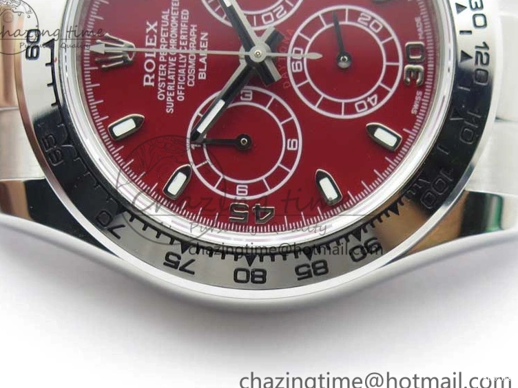 MiroTime 0417 Daytona 116520 SS UBF Best Edition Red Stick Markers Dial on SS Bracelet A Reliable 2951